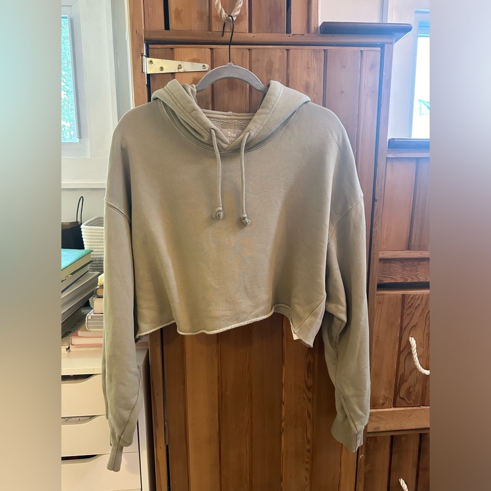 Aritzia TNA ‘COZY AF’ Cropped Hoodie